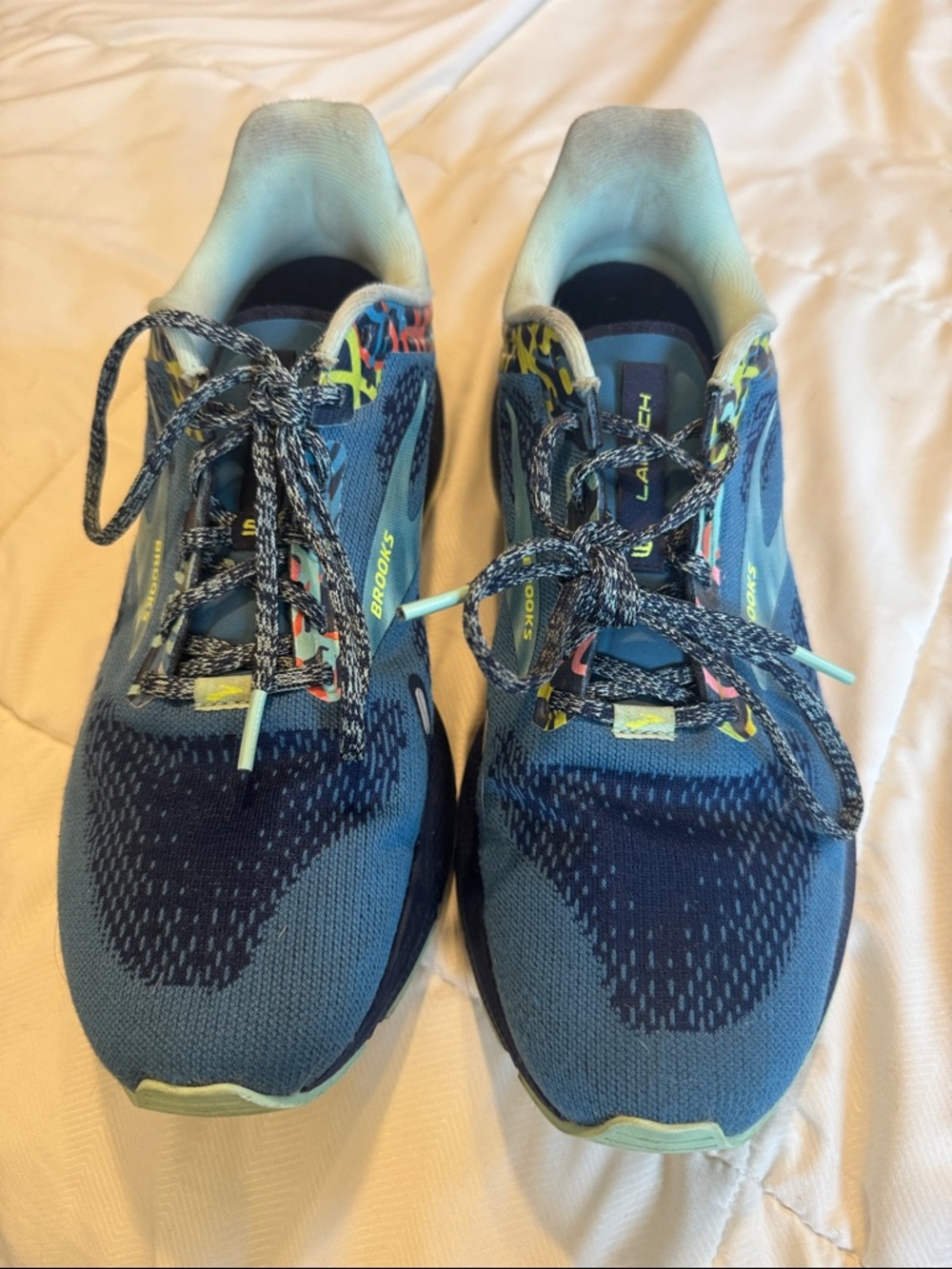 Women’s Brooks Launch 9 Running Shoes Blue Steel